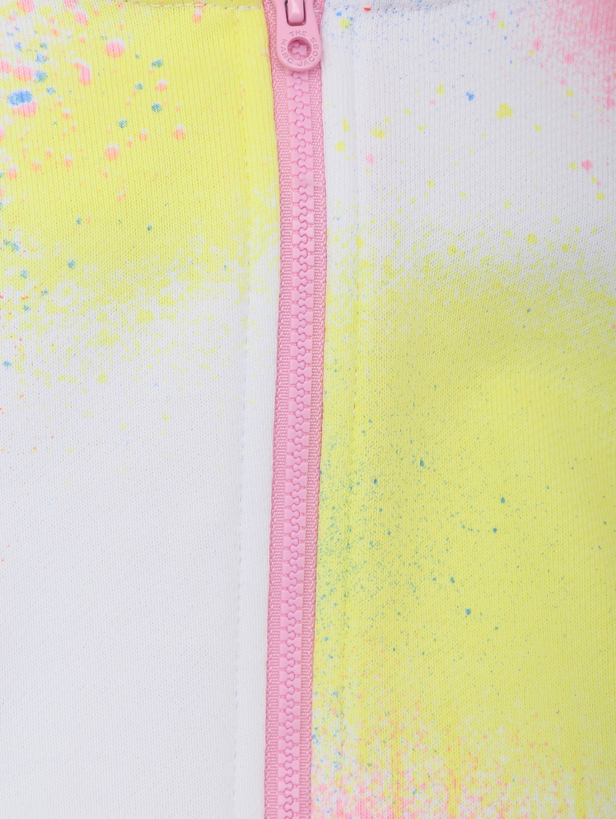 Хлопковая толстовка с карманами Little Marc Jacobs  –  Деталь  – Цвет:  Узор