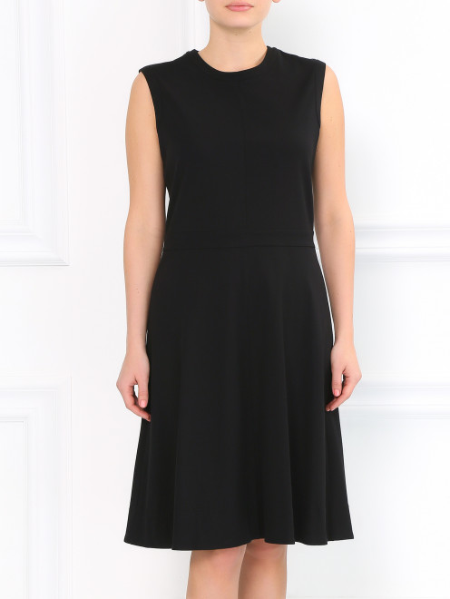 Платье из хлопка свободного кроя Jil Sander - Модель Верх-Низ