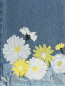 Укороченные джинсы с цветочнымм узором Sjyp  –  Деталь2