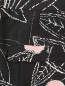 Укороченные  брюки из льна и хлопка с узором Paul Smith  –  Деталь