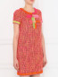 Платье-мини с аппликацией и фурнитурой Moschino Boutique  –  Модель Верх-Низ