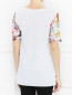 Блуза с вышивкой и цветочным узором Isola Marras  –  Модель Верх-Низ1