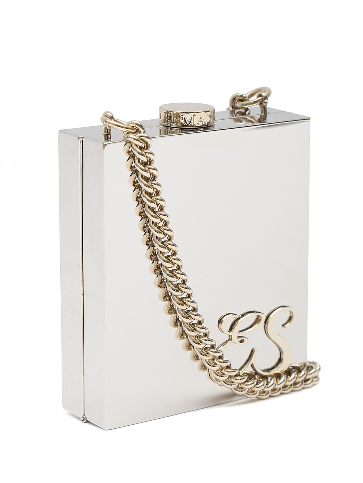 Клатч из латуни Ermanno Scervino  –  Обтравка1  – Цвет:  Серый