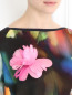 Брошь в виде цветка из шелка Max Mara  –  Модель Верх-Низ