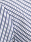 Рубашка из хлопка свободного кроя с узором "полоска" Persona by Marina Rinaldi  –  Деталь1