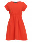 Платье из хлопка со складками Moschino Boutique  –  Общий вид