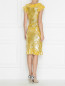 Платье из ткани с пайетками Elisabetta Franchi  –  МодельВерхНиз1