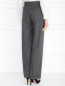 Широкие брюки из шерсти с карманами Aspesi  –  МодельВерхНиз1