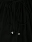 Блуза из хлопка свободного кроя декорированная пайетками Michael Kors  –  Деталь
