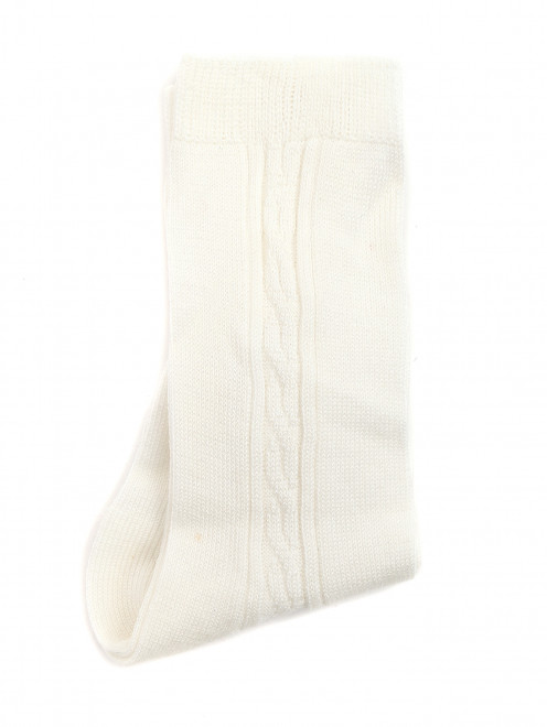 Носки из хлопка с узором "полоска" - Общий вид