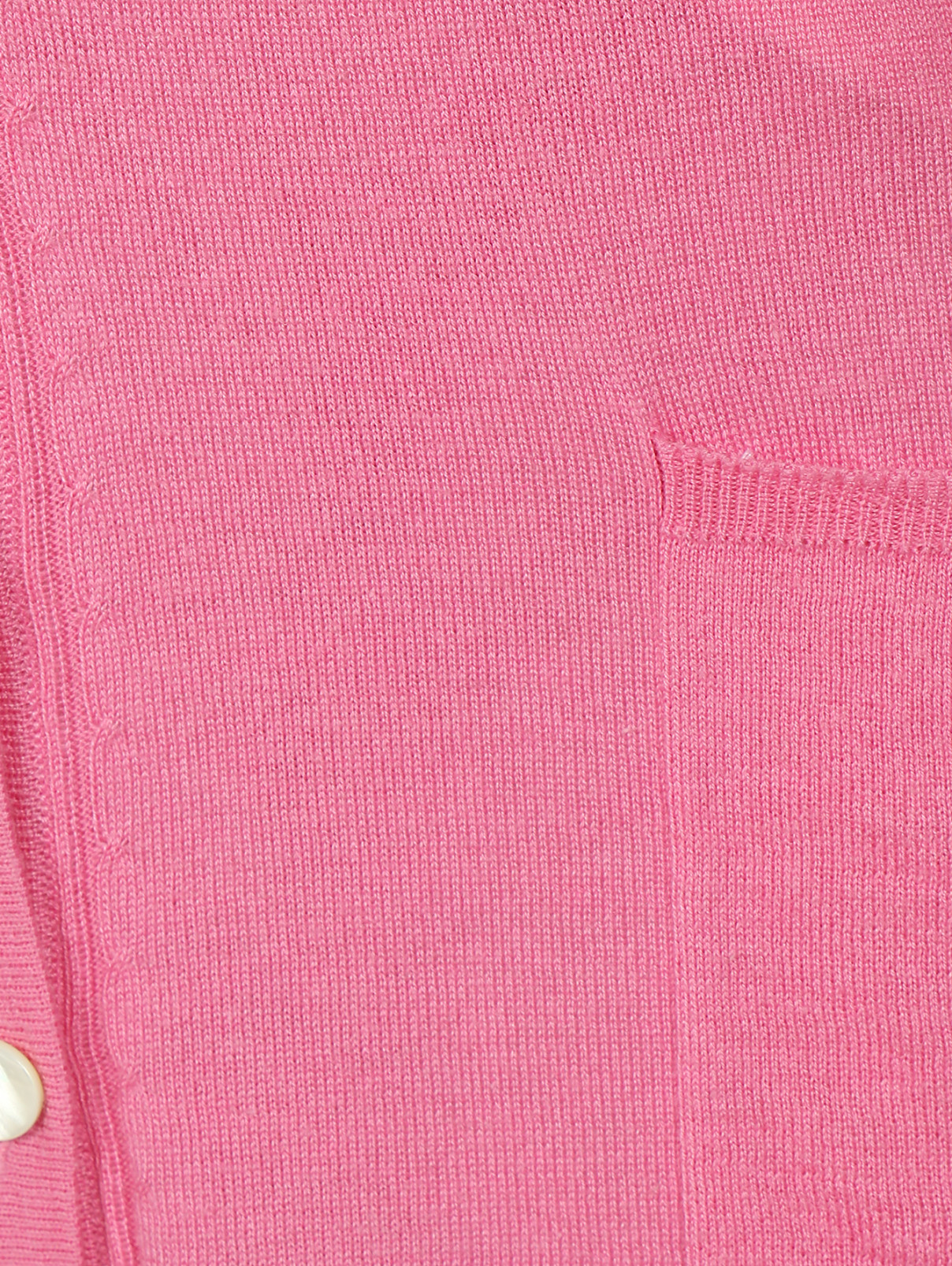 Кардиган из шелка и кашемира Marina Rinaldi  –  Деталь  – Цвет:  Розовый