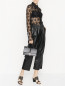 Босоножки из гладкой кожи с металлической фурнитурой Gianni Renzi Couture  –  МодельОбщийВид