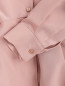 Блуза из шелка асимметричного кроя Alberta Ferretti  –  Деталь1