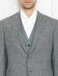 Пиджак из шерсти и шелка с узором Belvest  –  МодельОбщийВид1