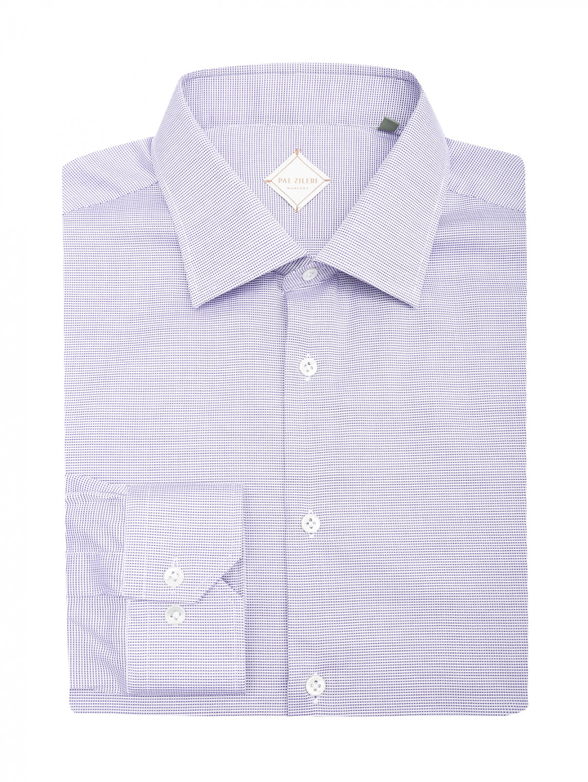 Рубашка Pal Zileri  –  Общий вид  – Цвет:  Фиолетовый