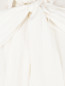 Блуза из хлопка и шелка с бантом Moschino Cheap&Chic  –  Деталь