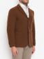 Пиджак из шерсти с накладными карманами Barena  –  МодельВерхНиз