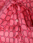 Платье-мини из шелка с узором Moschino Cheap&Chic  –  Деталь1