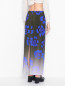 Юбка из шелка с цветочным узором Nina Ricci  –  МодельВерхНиз1