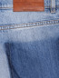 Широкие джинсы из хлопка Weekend Max Mara  –  Деталь