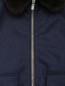 Куртка на молнии с отстегивающимся меховым воротником Tombolini  –  Деталь