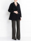 Двубортное пальто из шерсти Sonia Rykiel  –  Модель Общий вид