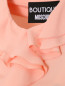 Блуза из смешанного шелка с жабо Moschino Boutique  –  Деталь