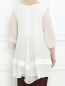 Блуза из шелка с рукавами 3/4 Marina Rinaldi  –  Модель Верх-Низ1
