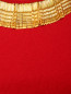 Трикотажный топ с декоративным ожерельем Moschino  –  Деталь
