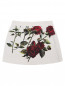 Юбка из жаккарда с цветочным узором Dolce & Gabbana  –  Обтравка1