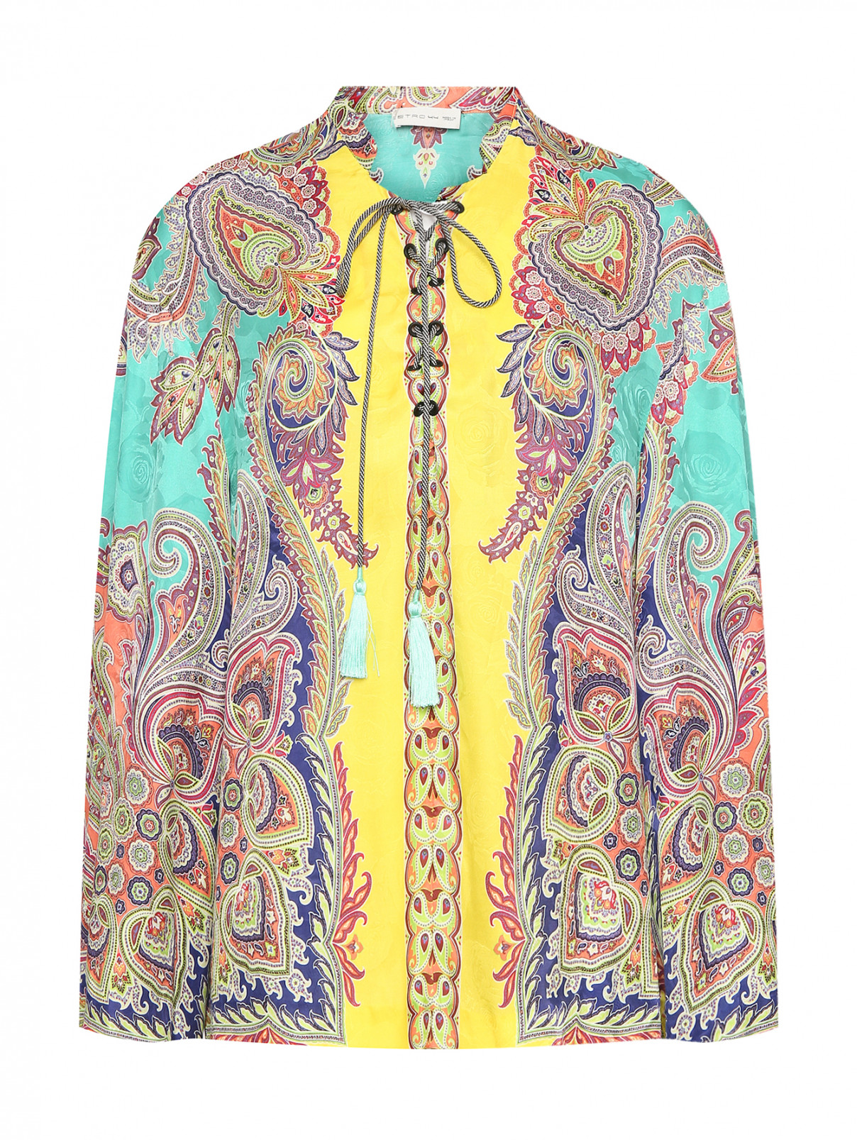Блуза из вискозы и шелка Etro  –  Общий вид