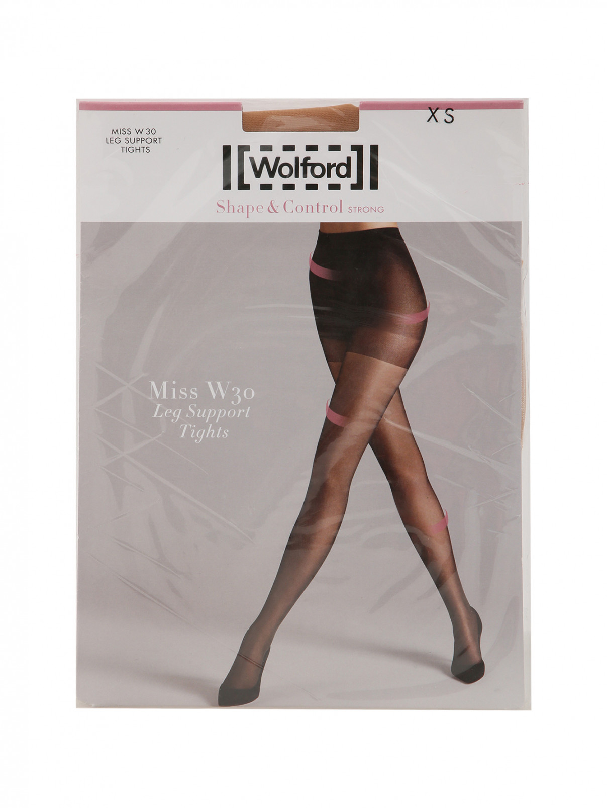 Однотонные капроновые колготки Wolford  –  Общий вид  – Цвет:  Бежевый