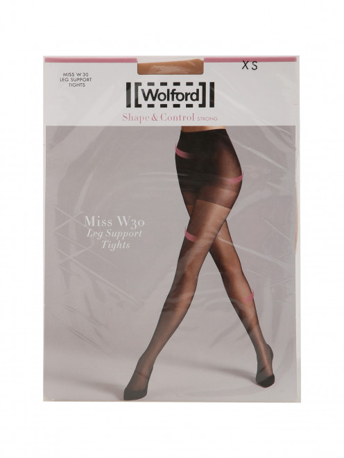 Однотонные капроновые колготки Wolford - Общий вид