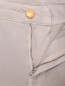Однотонные брюки из хлопкового вельвета PT Torino  –  Деталь1