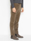 Вельветовые брюки с карманами PT Torino  –  МодельВерхНиз