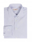Рубашка из хлопка с узором "полоска" Luciano Barbera  –  Общий вид