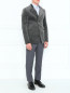 Куртка из смешанного хлопка с узором Emporio Armani  –  Модель Общий вид