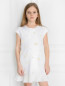 Платье из неопрена с оборкой MiMiSol  –  Модель Верх-Низ