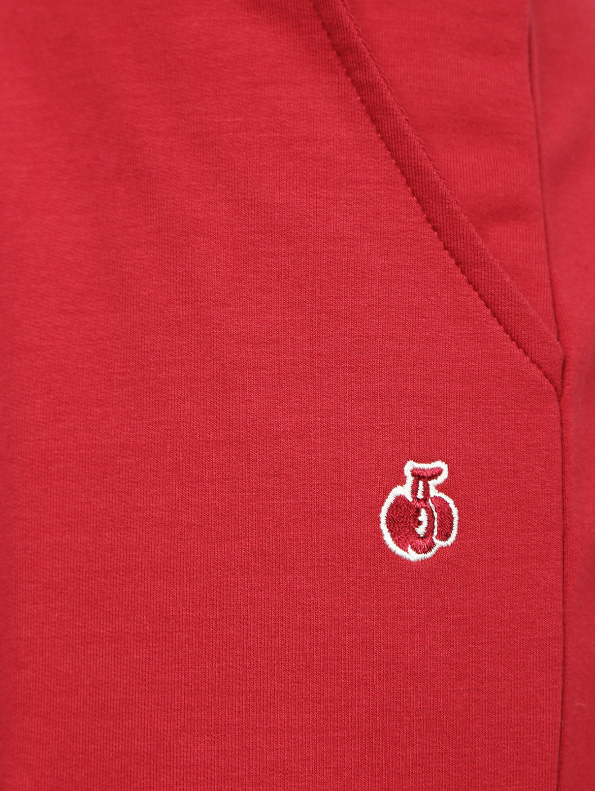 Спортивные брюки свободного кроя BOSCO  –  Деталь1  – Цвет:  Красный