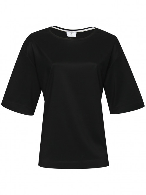 Базовая футболка свободного кроя Marina Rinaldi - Общий вид
