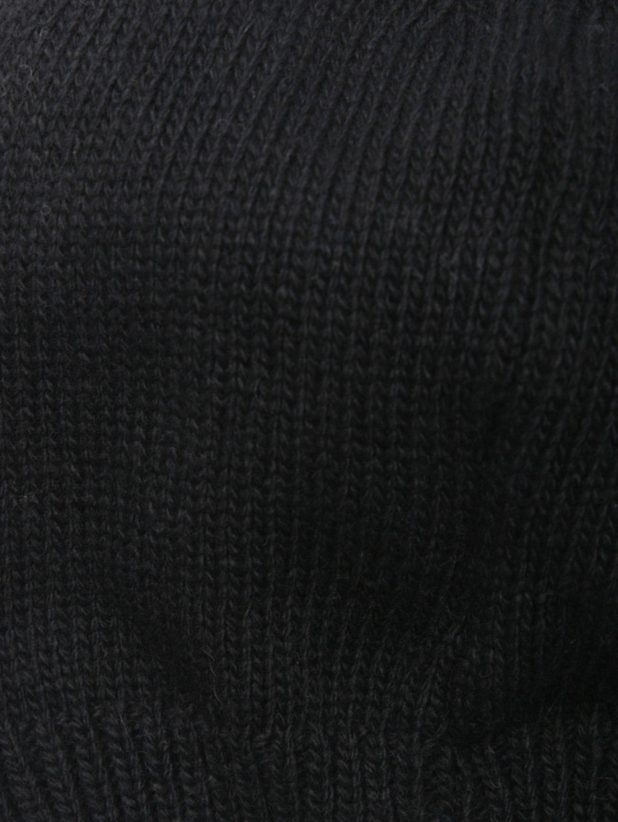 Шапка из шерсти с помпоном ro.ro  –  Деталь1  – Цвет:  Черный