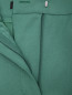 Однотонные брюки из шерсти Weekend Max Mara  –  Деталь
