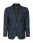 Пиджак однобортный из шерсти с подкладом Pal Zileri  –  Общий вид