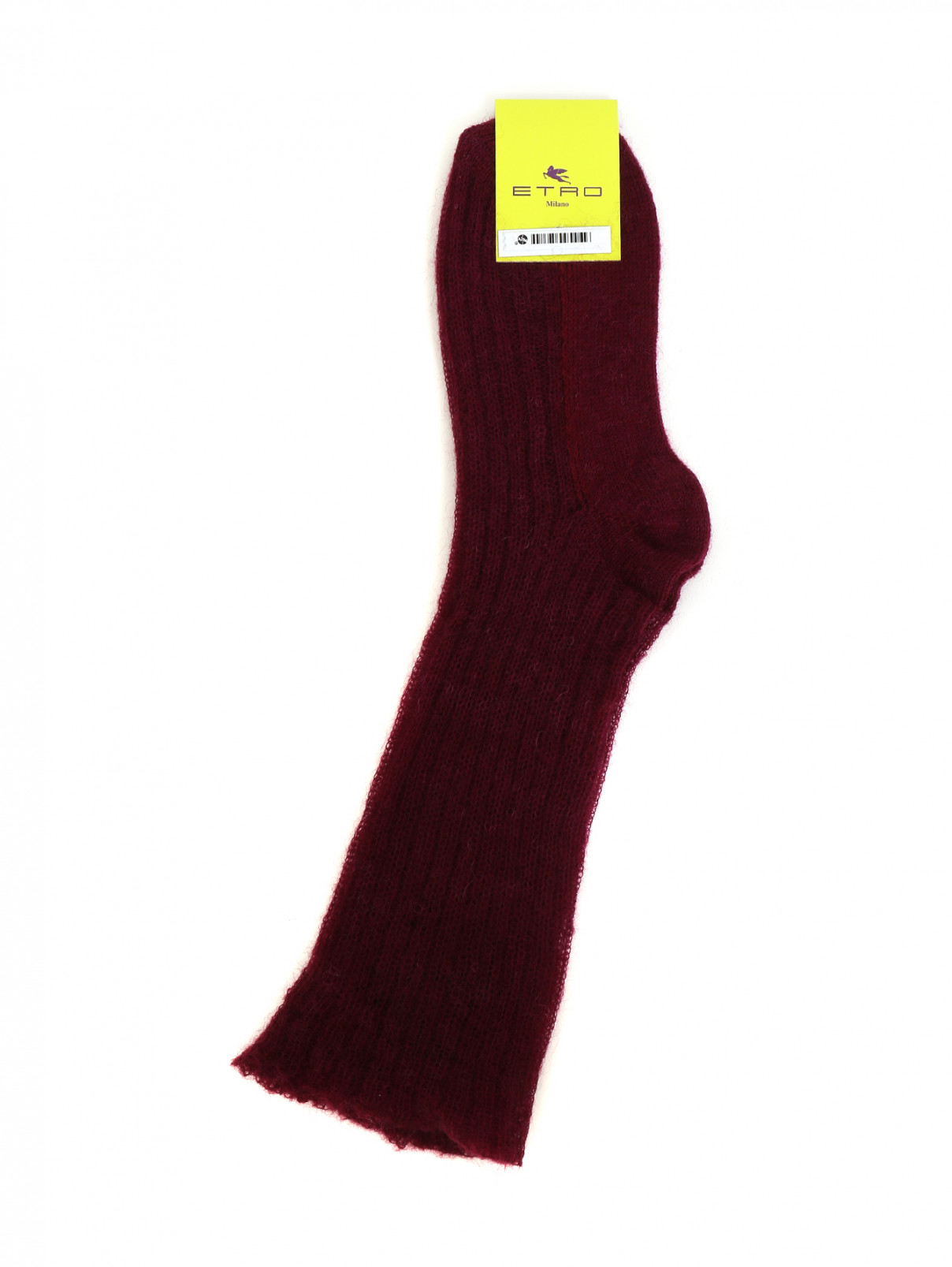 Носки из ангоры Etro  –  Общий вид  – Цвет:  Фиолетовый