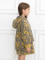 Пальто из шерсти с цветочным узором MiMiSol  –  Модель Верх-Низ2
