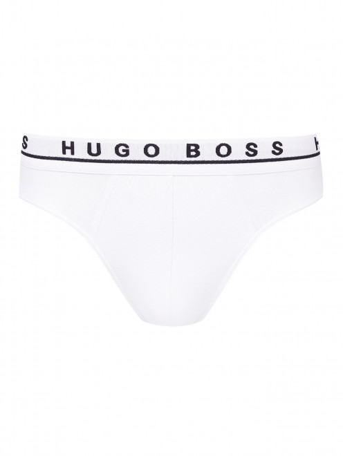 Набор из трех пар трусов из хлопка Hugo Boss - Общий вид