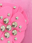 Кардиган на пуговицах с декоративной брошью Moschino Cheap&Chic  –  Деталь