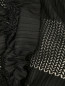 Блуза свободного кроя с декоративной сборкой на рукавах Emporio Armani  –  Деталь