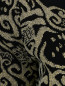 Платье из фактурной ткани с узором GIG Couture  –  Деталь