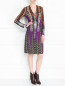 Трикотажное платье с узором "пейсли" Etro  –  Модель Общий вид
